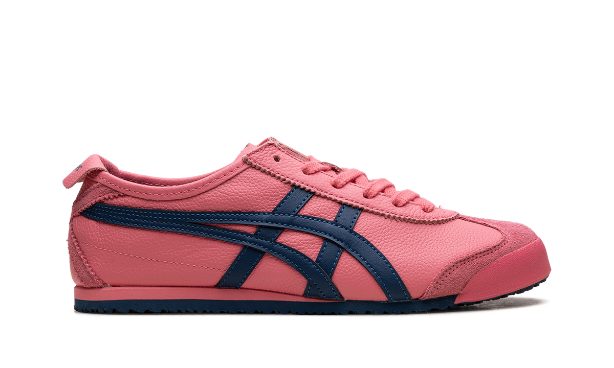 Onitsuka Tiger Mexico 66 Leather Sneakers - Pink Cameo Mako Blue