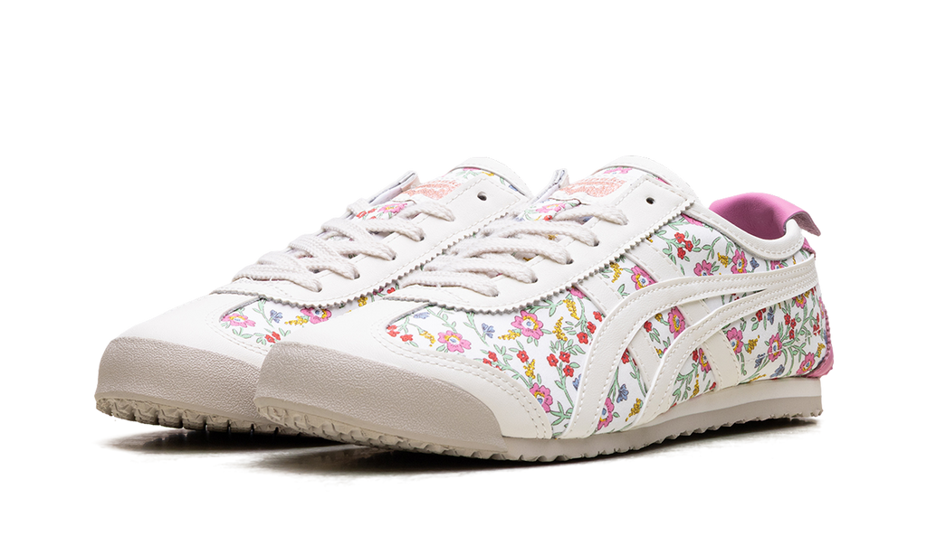 Onitsuka Tiger Mexico 66 Sneakers - Cream Pink Floral