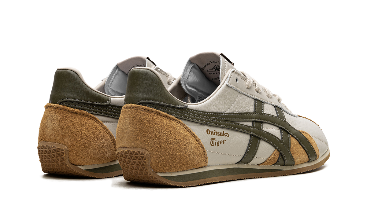 Onitsuka Tiger Runspark Sneakers - Beige Olive Green Mustard Yellow