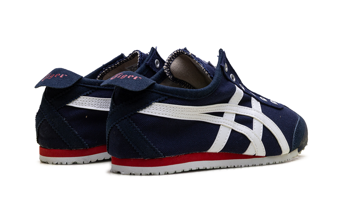Onitsuka Tiger Mexico 66 Slip-On Sneakers - Navy Off-White Red
