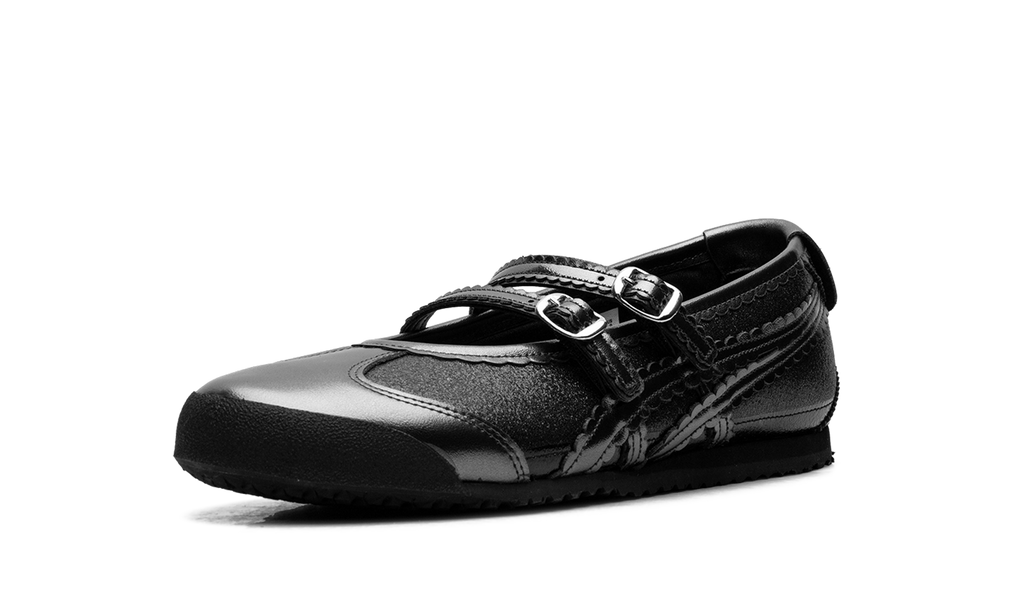 Onitsuka Tiger Mexico 66 TGRS Glitter Pack Women's Ballet Flats - Black Gunmetal