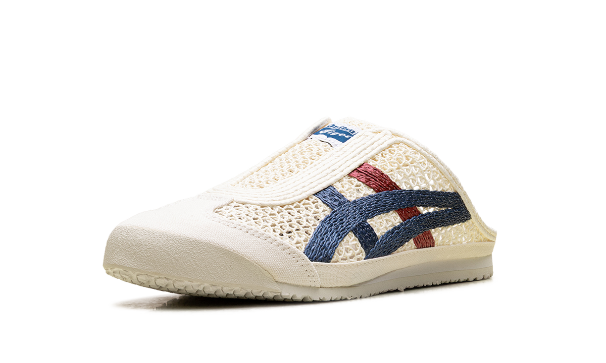 Onitsuka Tiger Mexico 66 Sabot Mules - Cream Mako Blue Red