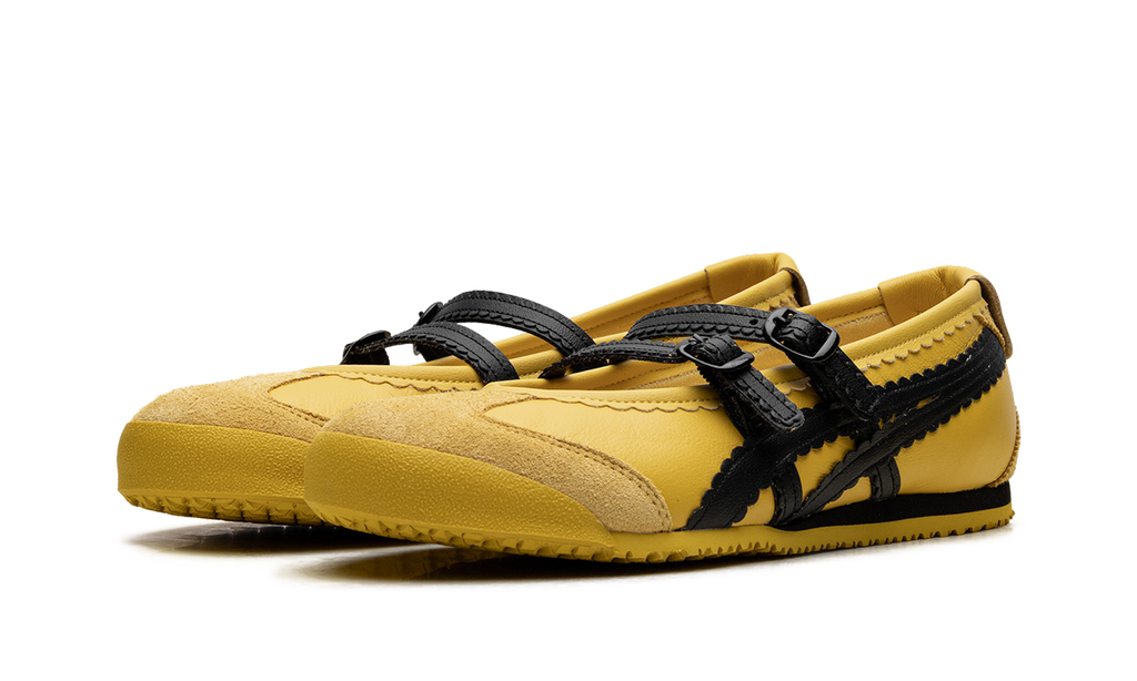 Onitsuka Tiger Mexico 66 TGRS Women's Ballet Flats - Yellow Black