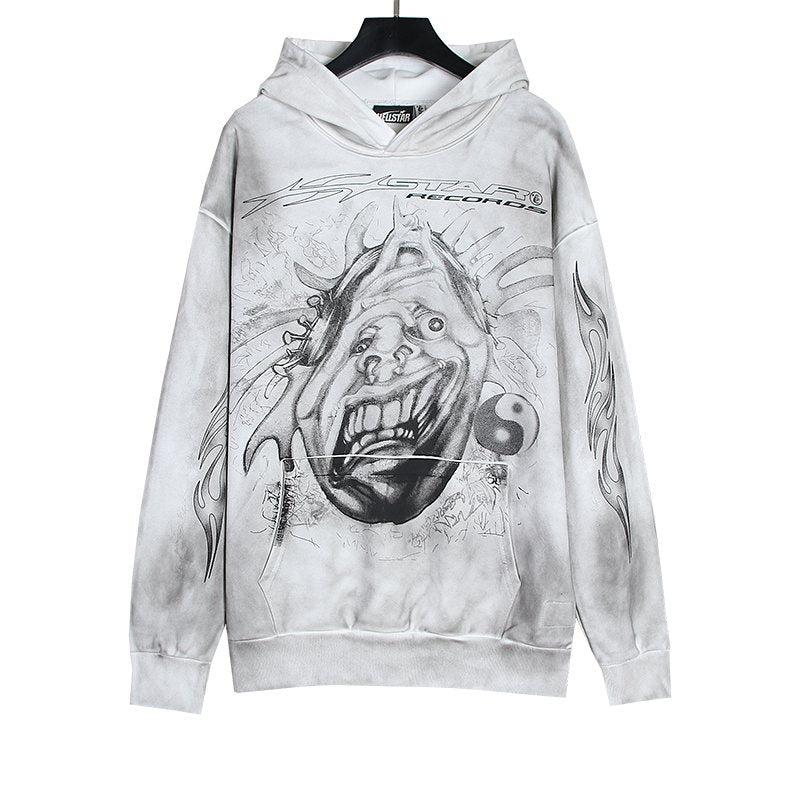 Hellstar Records Graphic Washed Hoodie — hero