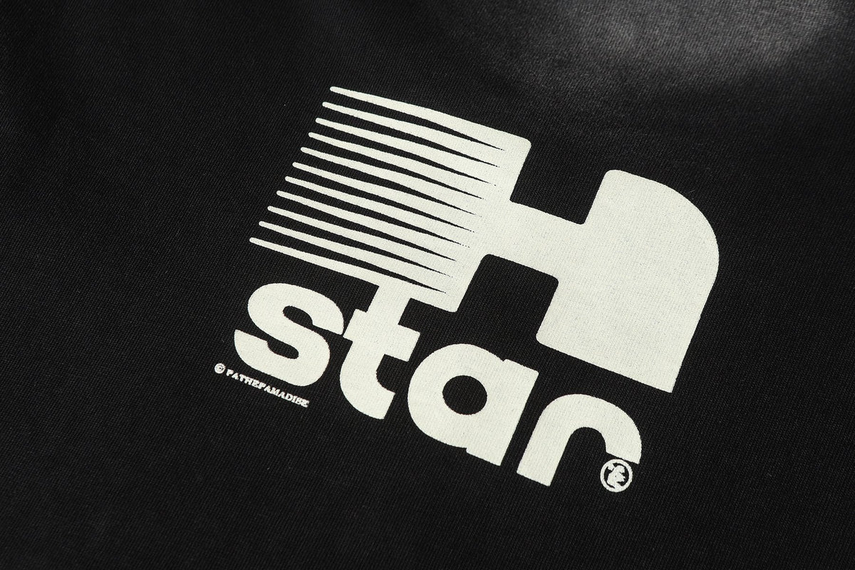 Hellstar White H Graphic Short-Sleeve T-Shirt — detail