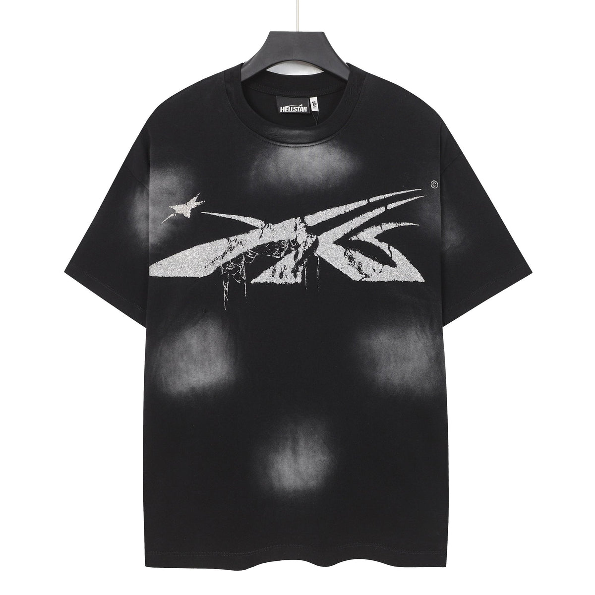 Hellstar Airbrushed Insect & Spiderweb Graphic T-Shirt — hero