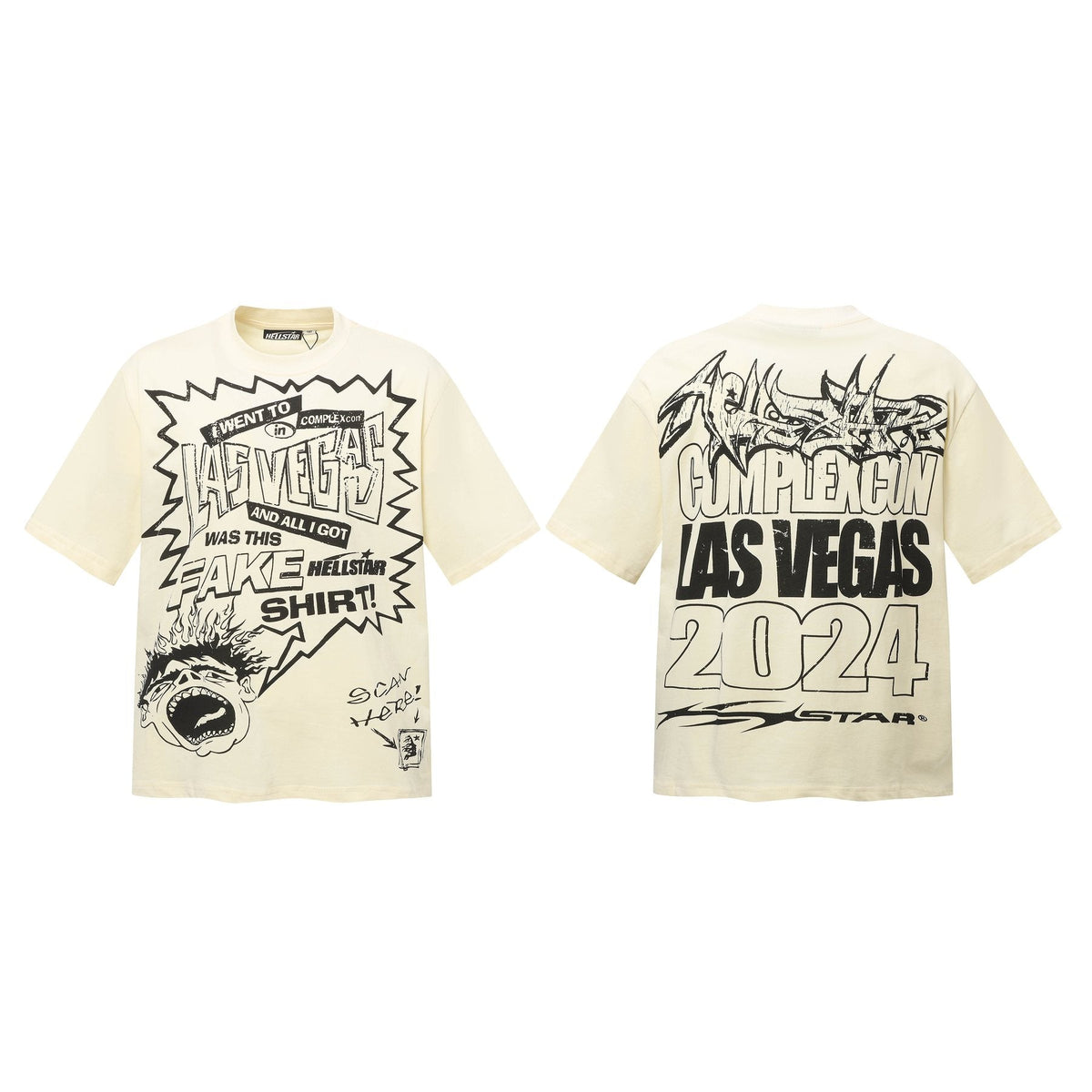 Hellstar ComplexCon Las Vegas Graphic T-Shirt — front