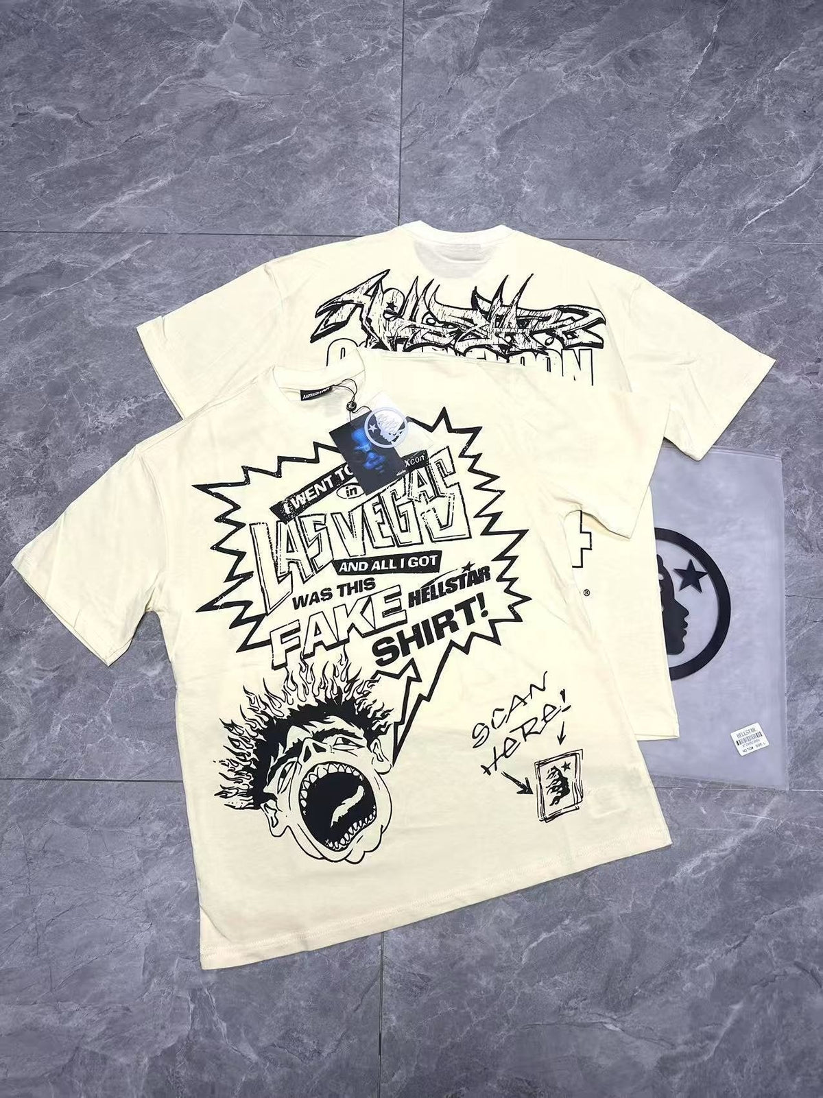 Hellstar ComplexCon Las Vegas Graphic T-Shirt — context