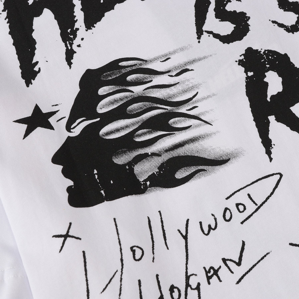 Hellstar Hollywood Hogan nWo Short-Sleeve Graphic T-Shirt — detail
