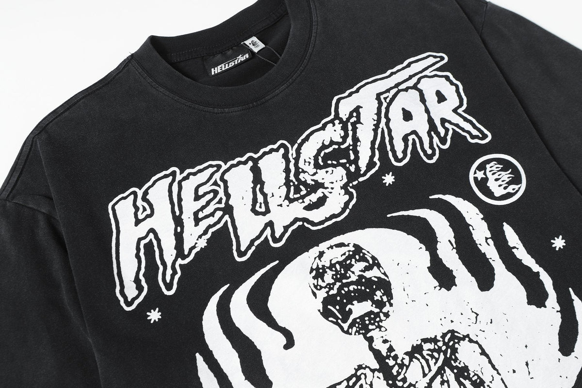 Hellstar Skeleton Graphic T-Shirt — detail