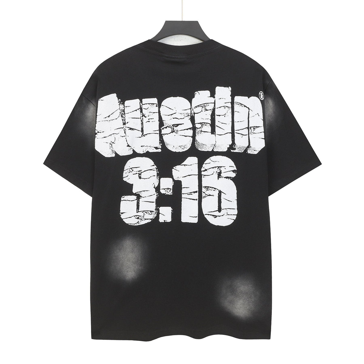 Hellstar 3:16 Distressed Graphic T-Shirt — back