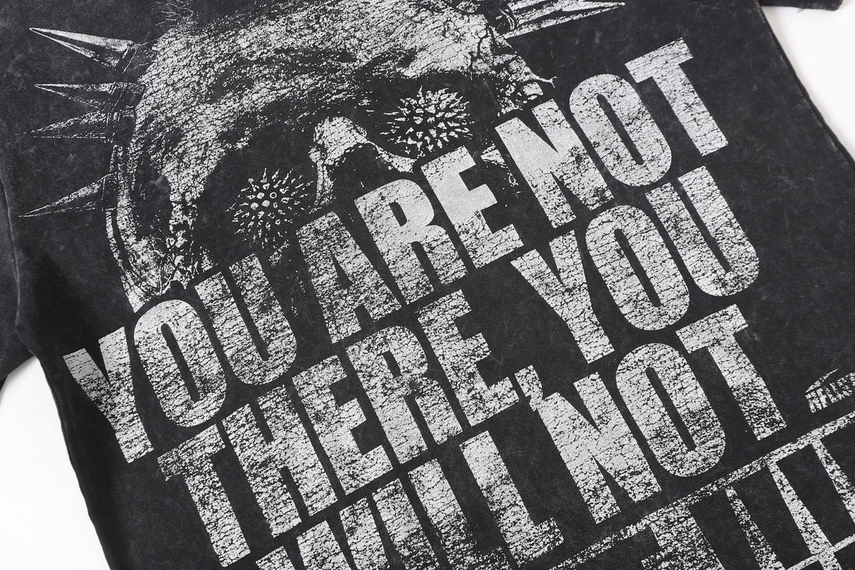 Hellstar Skull Graphic Short-Sleeve T-Shirt — detail