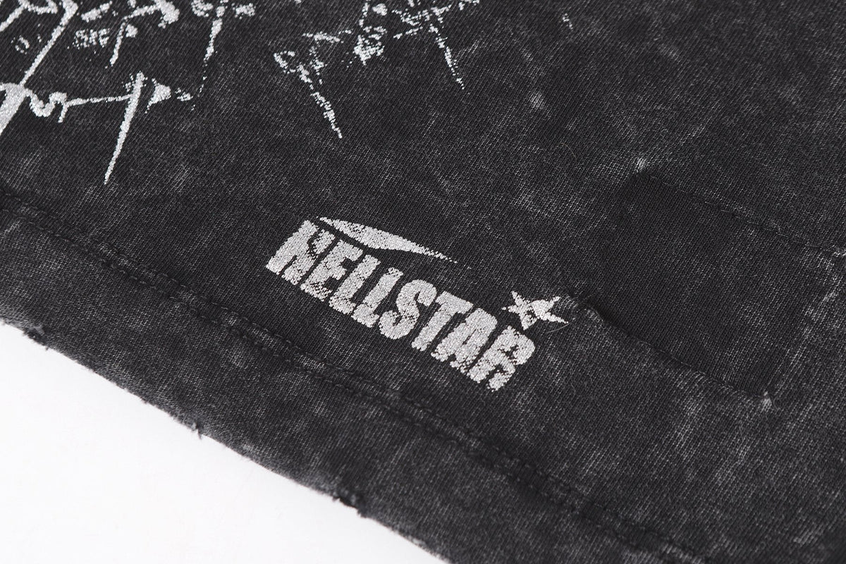 Hellstar Skull Graphic Short-Sleeve T-Shirt — detail