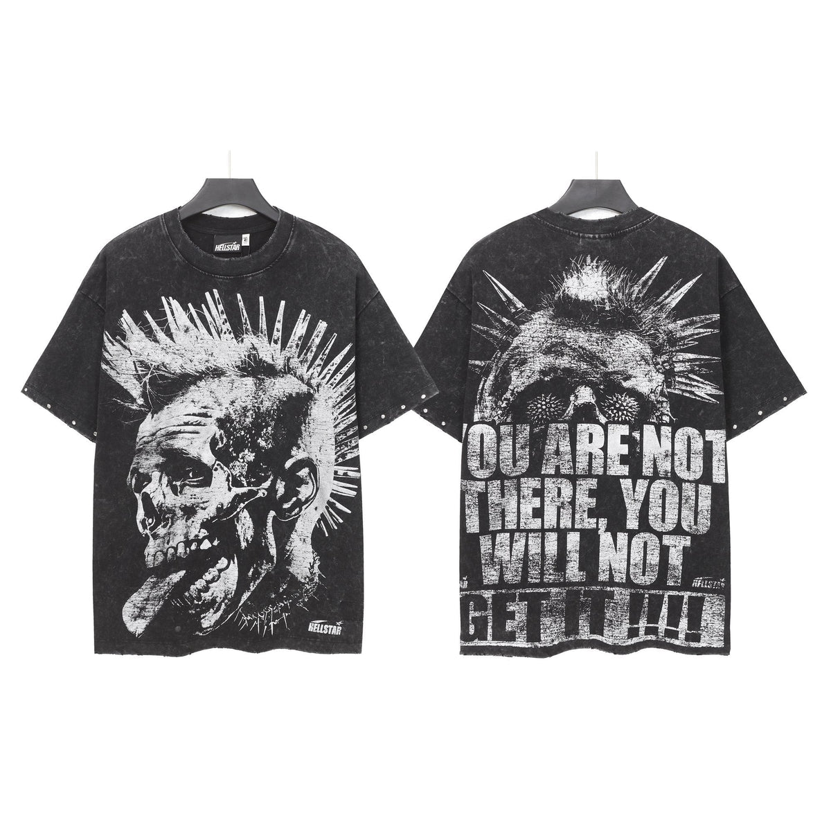 Hellstar Skull Graphic Short-Sleeve T-Shirt — hero