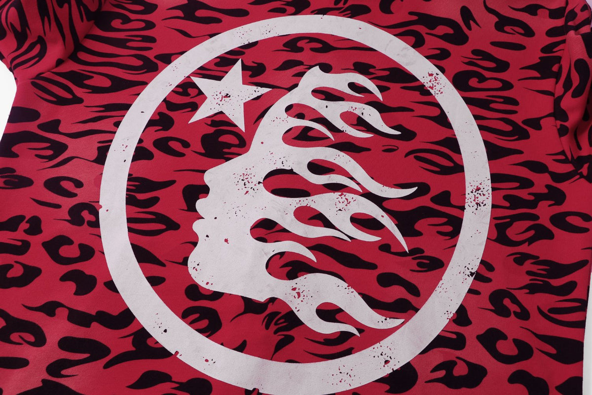 Hellstar Camo Graphic Zip Hoodie — detail