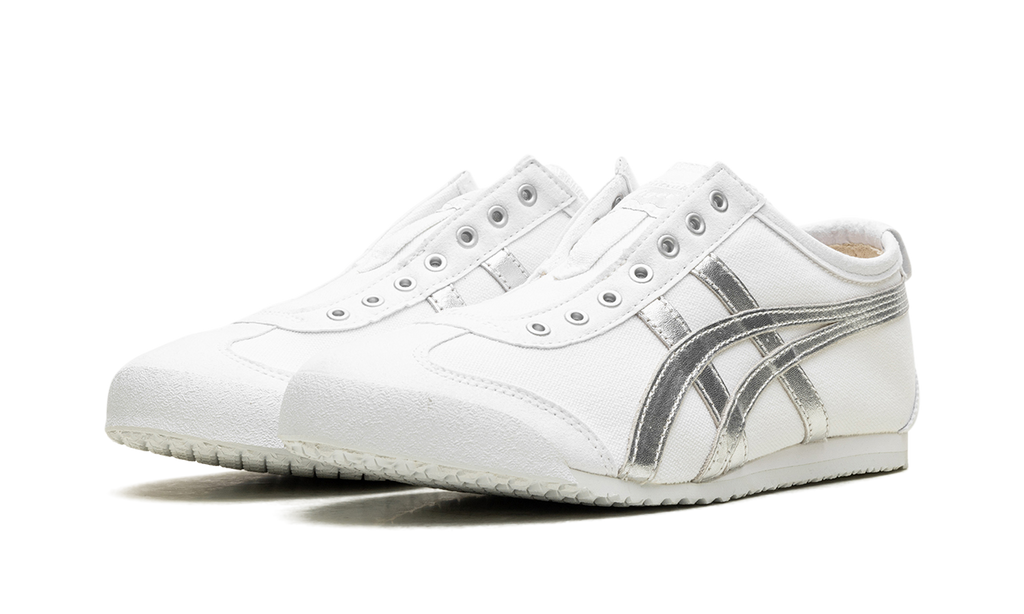 Onitsuka Tiger Mexico 66 Slip-On Sneakers - White Pure Silver