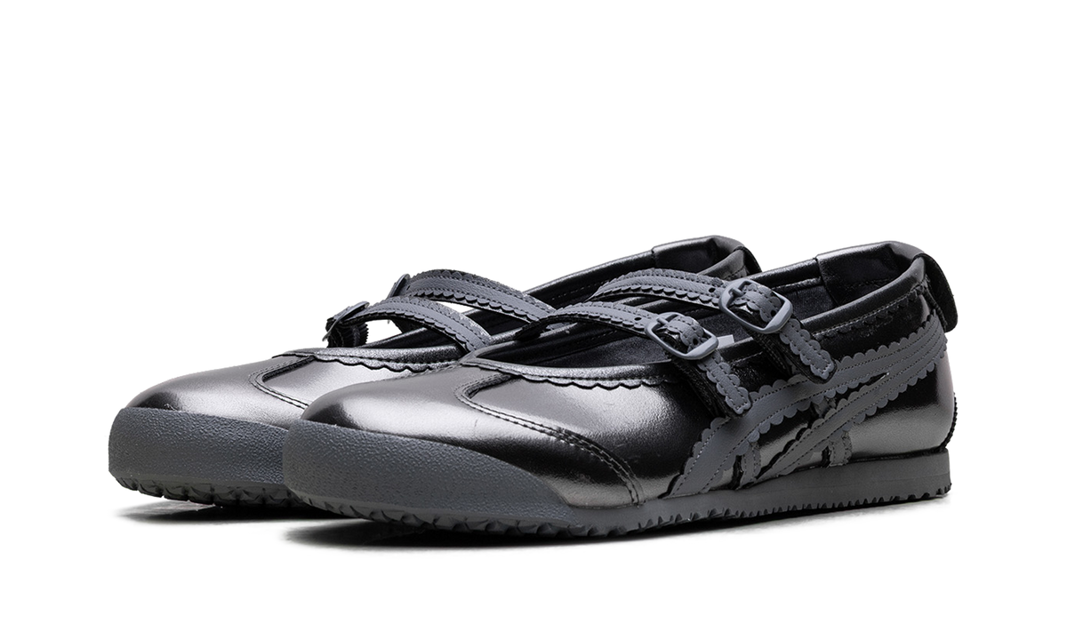 Onitsuka Tiger Mexico 66 TGRS Metallic Pack Women's Ballet Flats - Gunmetal Metropolis