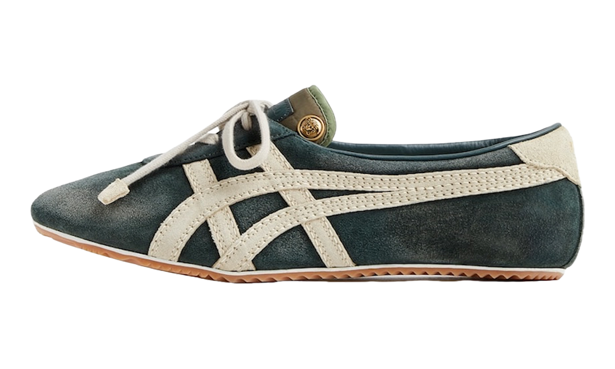 Onitsuka Tiger Tai Chi Sakura Suede Versace Sneakers - Green
