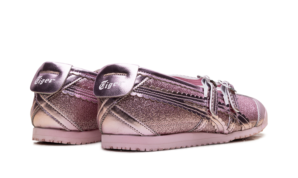 Onitsuka Tiger Mexico 66 TGRS Glitter Pack Women's Ballet Flats - Pink Cameo