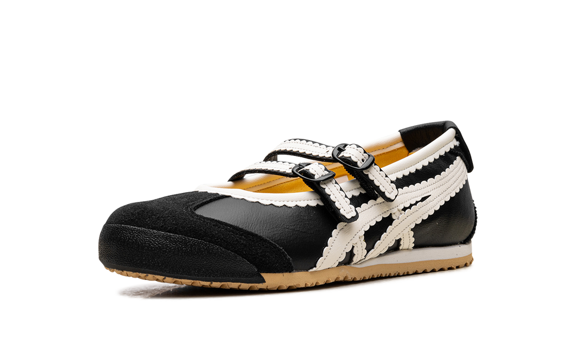 Onitsuka Tiger Mexico 66 TGRS Women's Ballet Flats - Black Cream