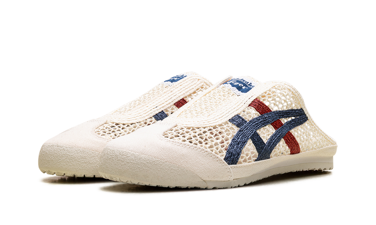 Onitsuka Tiger Mexico 66 Sabot Mules - Cream Mako Blue