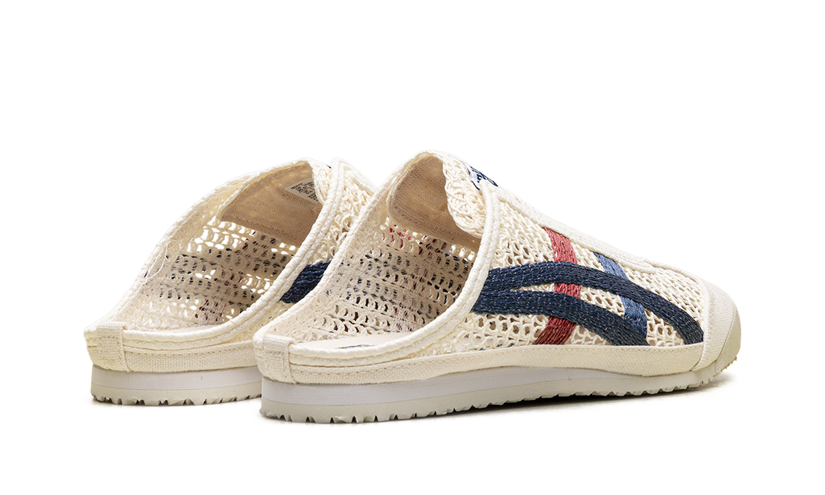 Onitsuka Tiger Mexico 66 Sabot Mules - Cream Mako Blue Red
