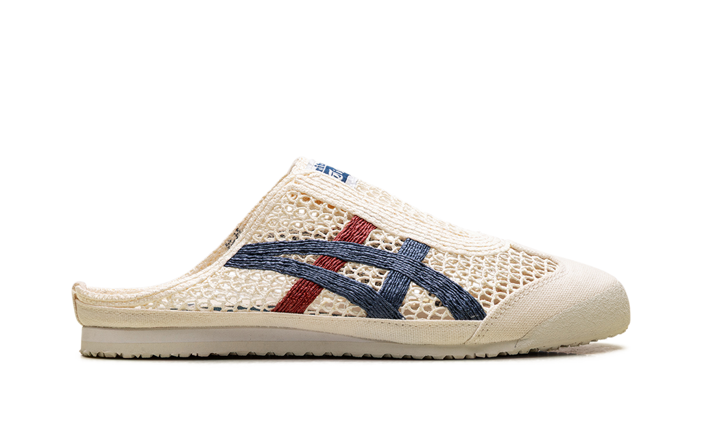 Onitsuka Tiger Mexico 66 Sabot Mules - Cream Mako Blue