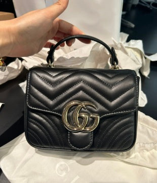 Gucci GG Marmont Mini Top Handle Bag – 811238