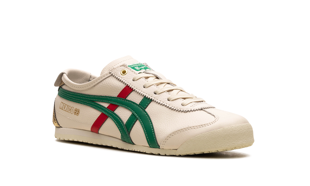 Onitsuka Tiger Mexico 66 Sneakers - Birch Kale Red Gold | 1183B511 200