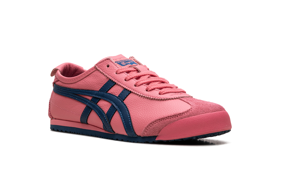 Onitsuka Tiger Mexico 66 Leather Sneakers - Pink Cameo Mako Blue