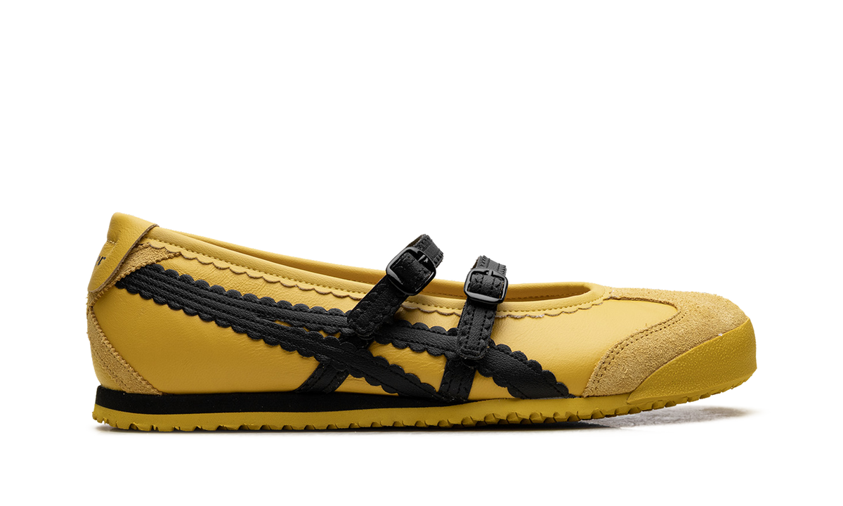 Onitsuka Tiger Mexico 66 TGRS Women's Ballet Flats - Yellow Black