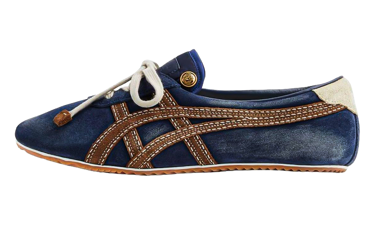 Onitsuka Tiger Tai Chi Sakura Suede Versace Sneakers - Blue