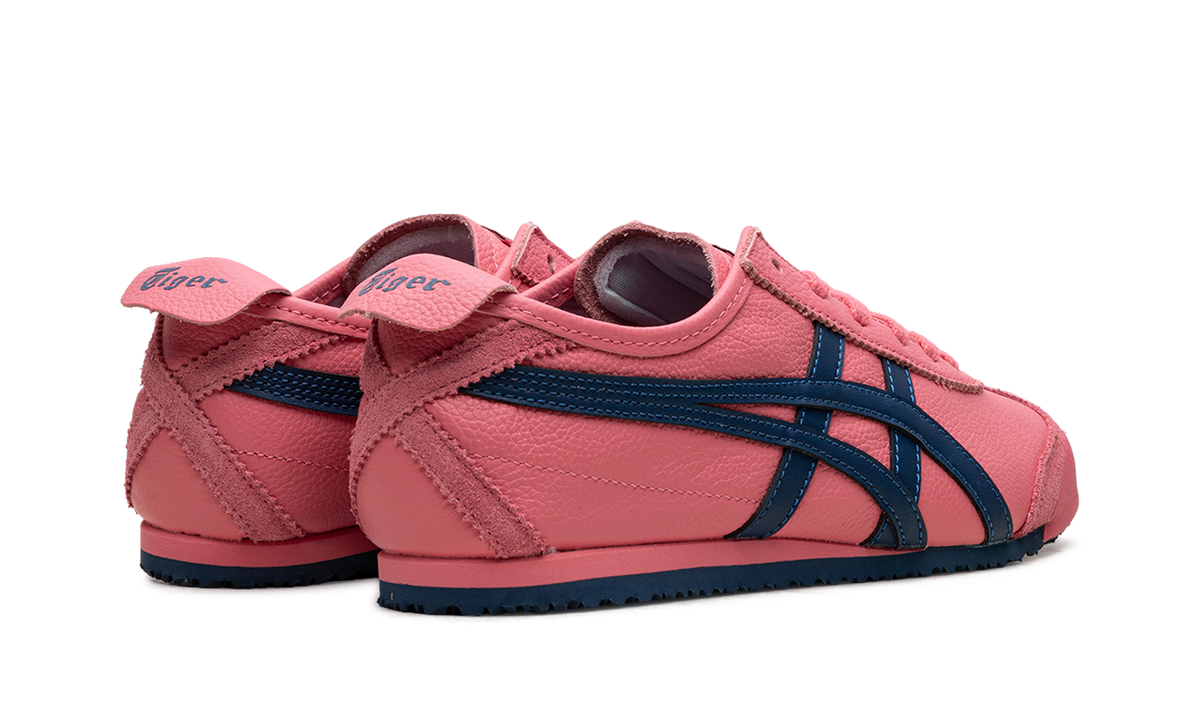 Onitsuka Tiger Mexico 66 Leather Sneakers - Pink Cameo Mako Blue