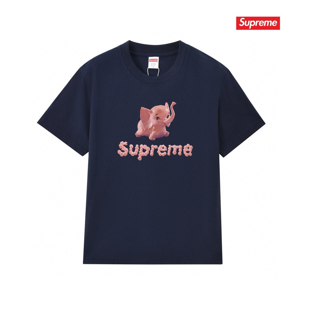 Supreme Elephant Graphic T-Shirt — front
