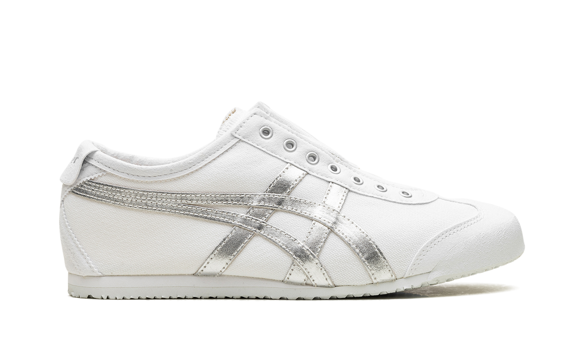 Onitsuka Tiger Mexico 66 Slip-On Sneakers - White Pure Silver