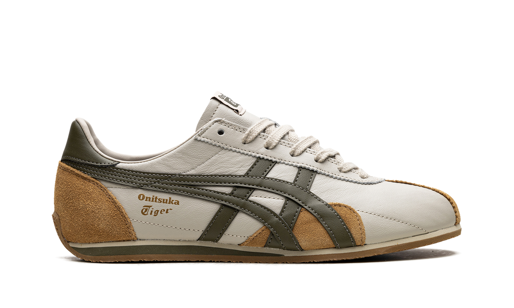 Onitsuka Tiger Runspark Sneakers - Beige Olive Green Mustard Yellow