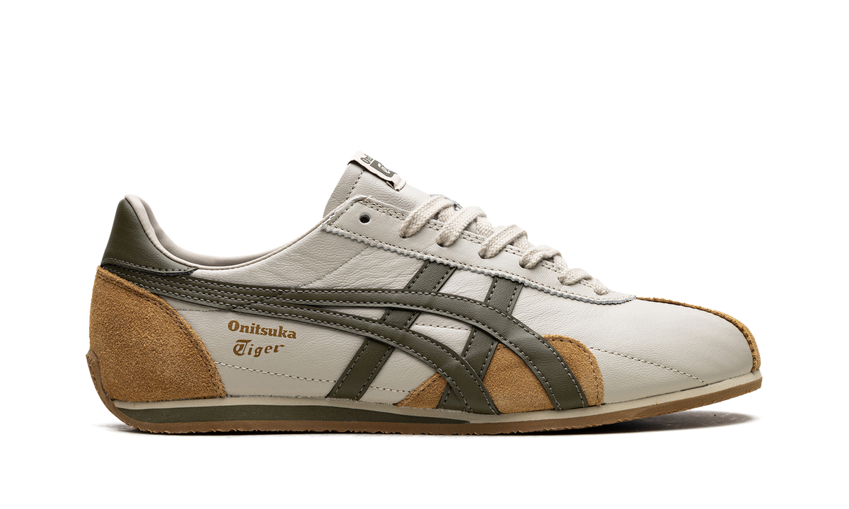 Onitsuka Tiger Runspark Sneakers - Beige Olive Green Mustard Yellow