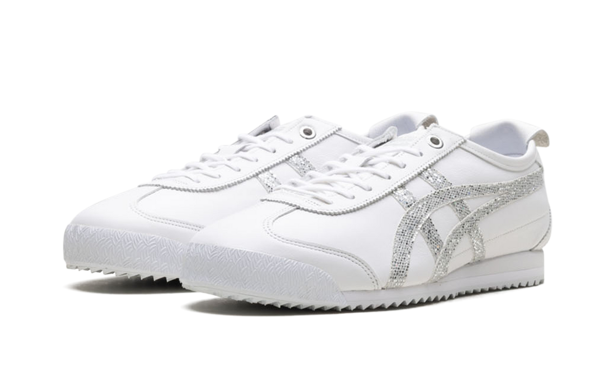 Onitsuka Tiger Mexico 66 SD Sneakers - White Pure Silver Glitter