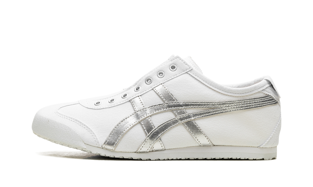 Onitsuka Tiger Mexico 66 Slip-On Sneakers - White Pure Silver