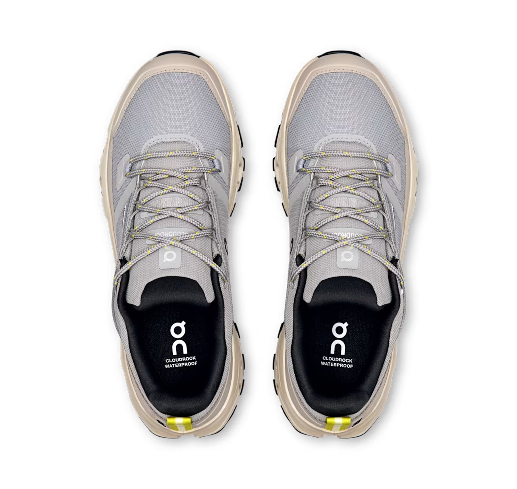 ON Women's Cloudrock Low Waterproof Alloy/Ice