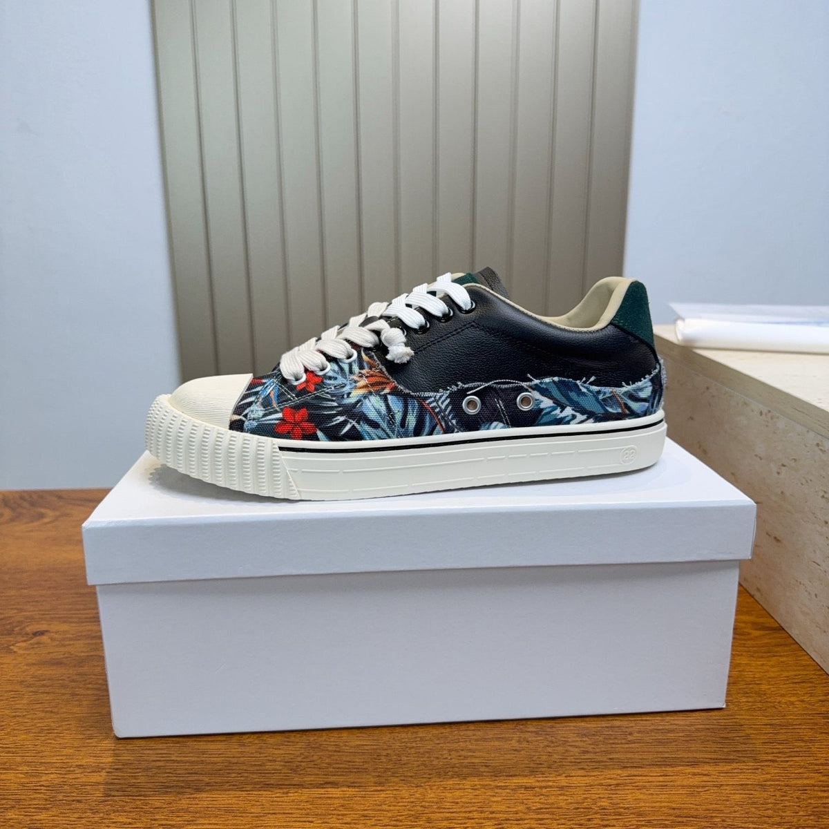 Maison Margiela Floral Panel Sneakers — side