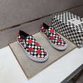 Vans Checkerboard Slip-On Shoes — hero