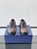 Dior Taupe Lace-Up Derby Shoes — hero