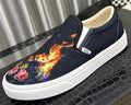 Vans Floral Flame Slip-On Shoes — hero