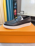Louis Vuitton Textured Slip-On Shoes — hero