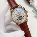 Patek Philippe Brown Leather Watch — hero