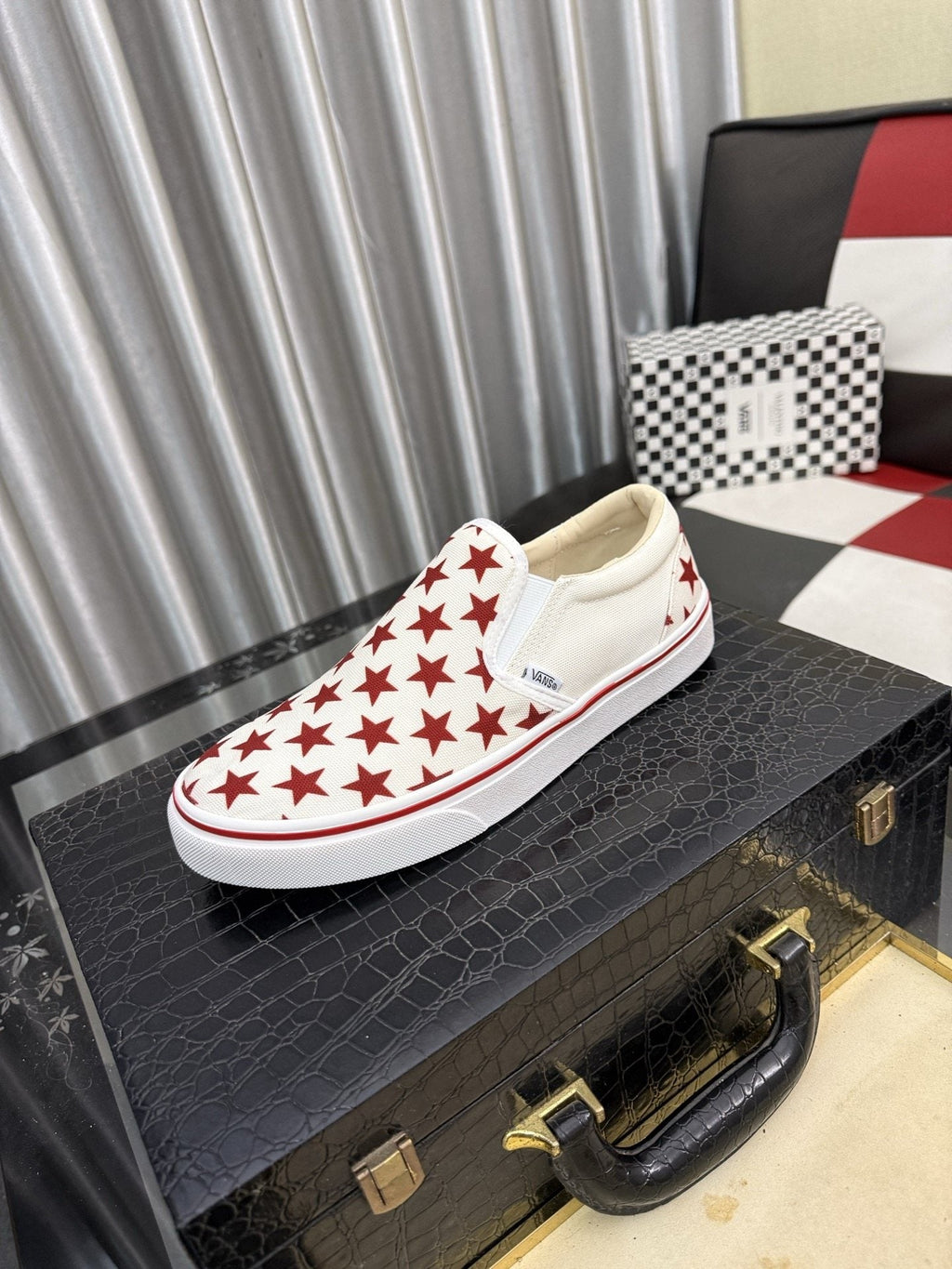 VANS Red Star Slip-On Sneakers — hero