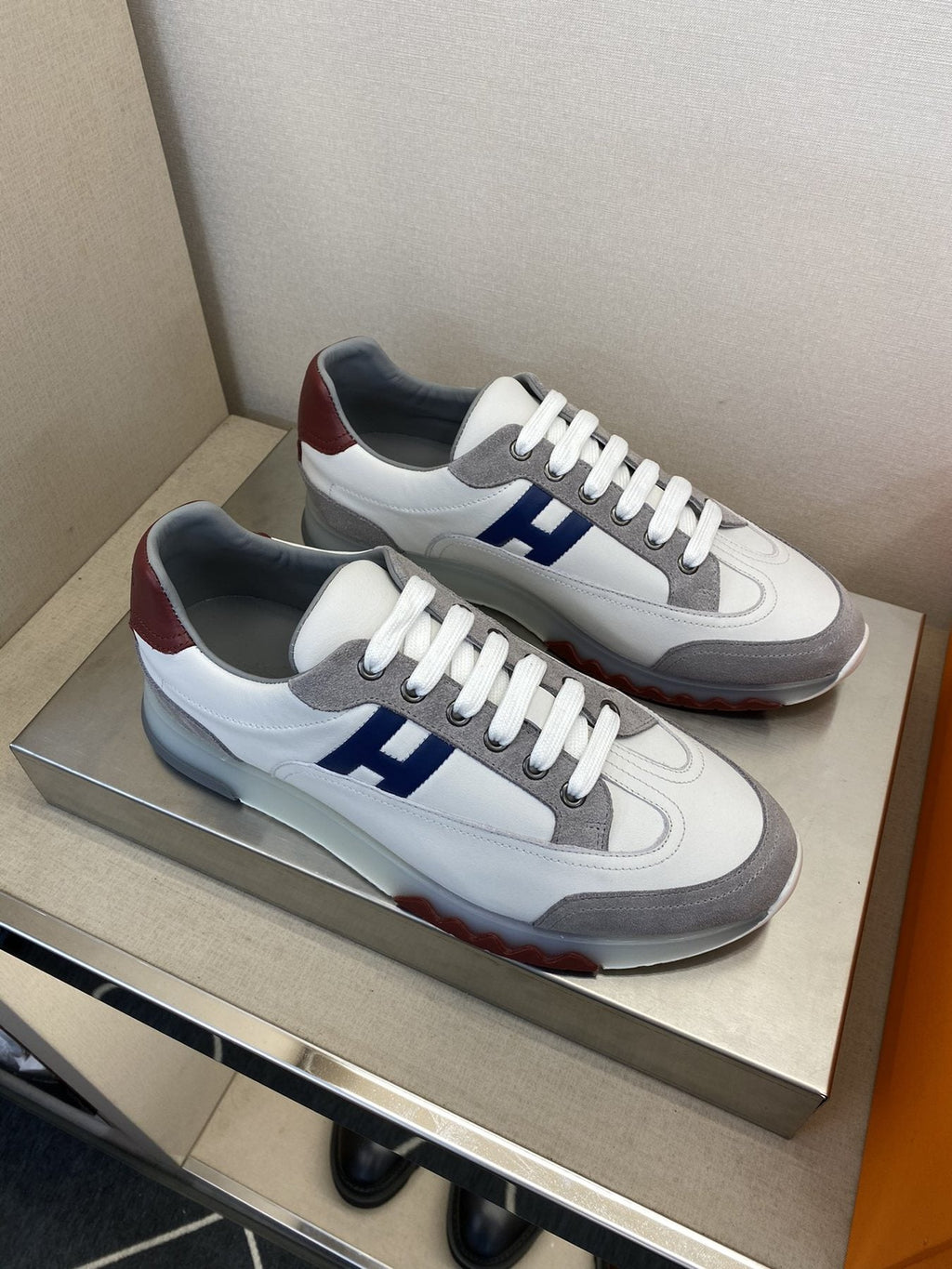 Men's Color-Block Low-Top Sneakers — side