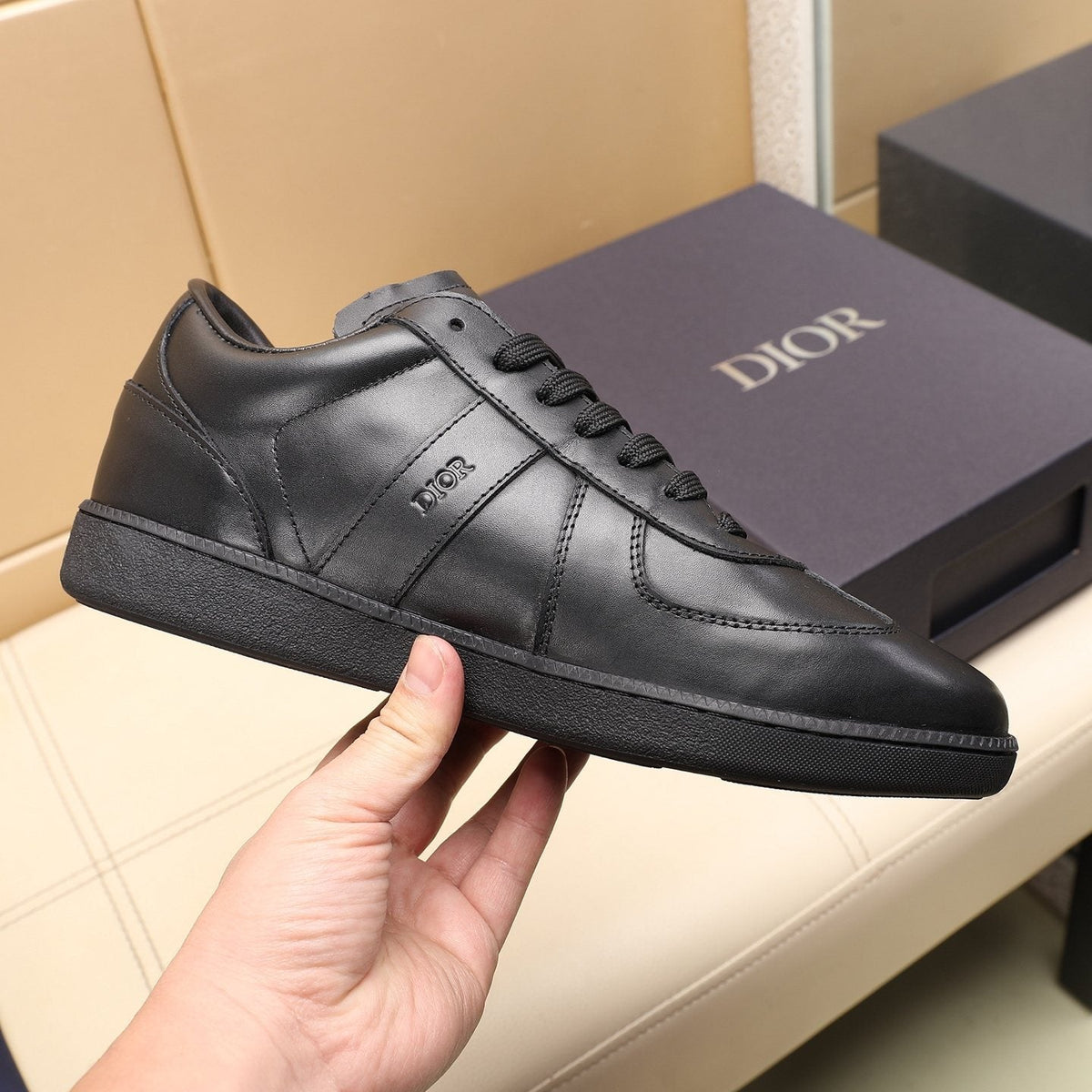 Dior B01 Matchpoint Low-Top Sneakers — model