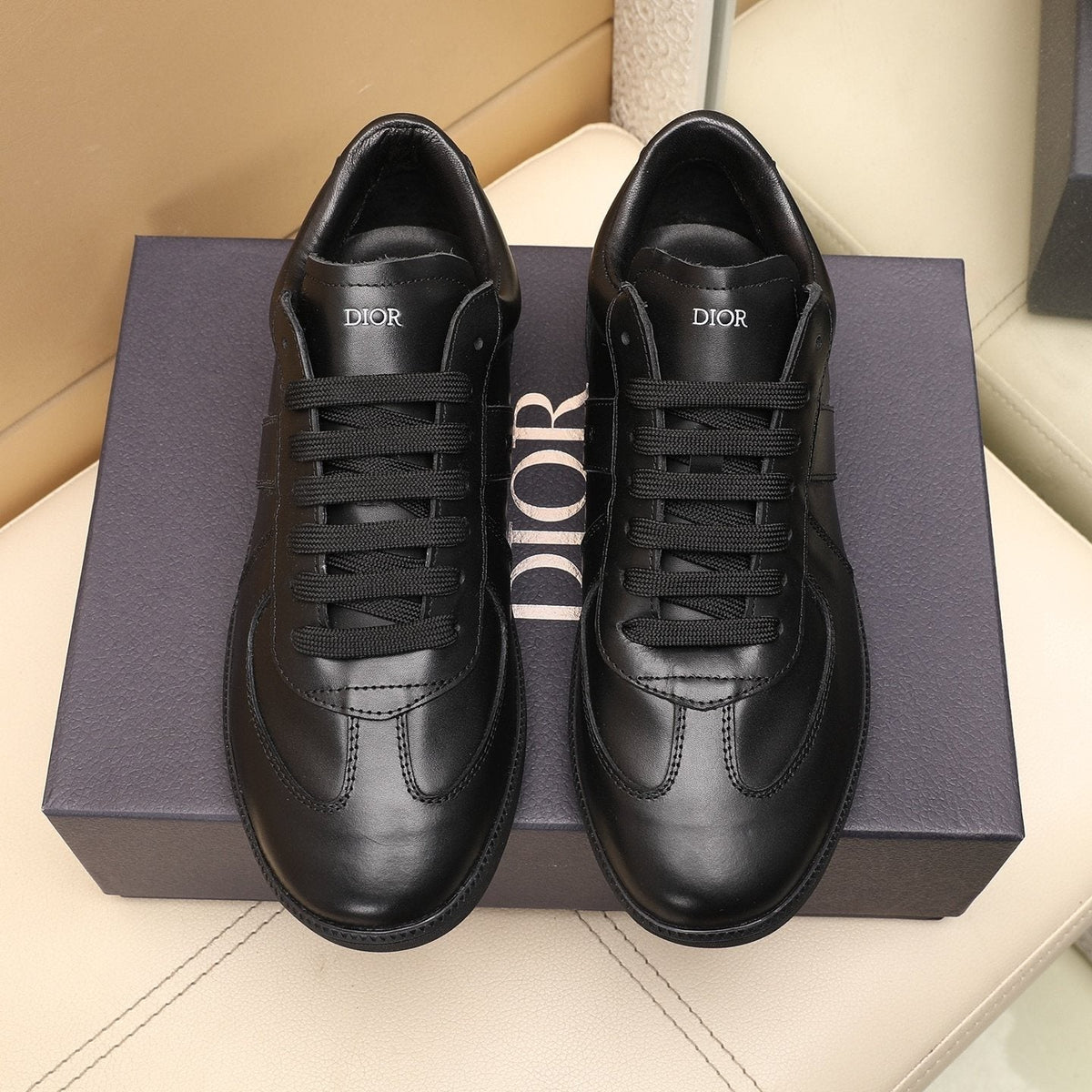 Dior B01 Matchpoint Low-Top Sneakers — front